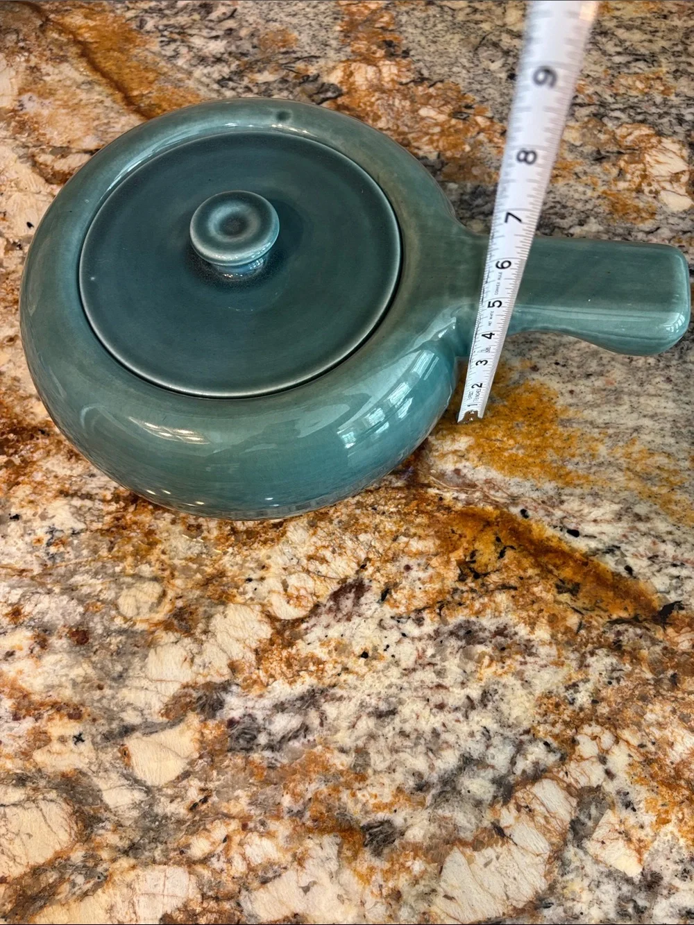 Vintage MCM Russel Wright Seafoam Green Ceramic Bean Pot
